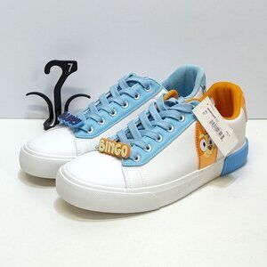 Ground Up Bluey Bingo Court Low Top Sneakers Women Size 7 Fits True To Size NWT
